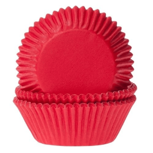 Muffinsformer Rød 50 stk