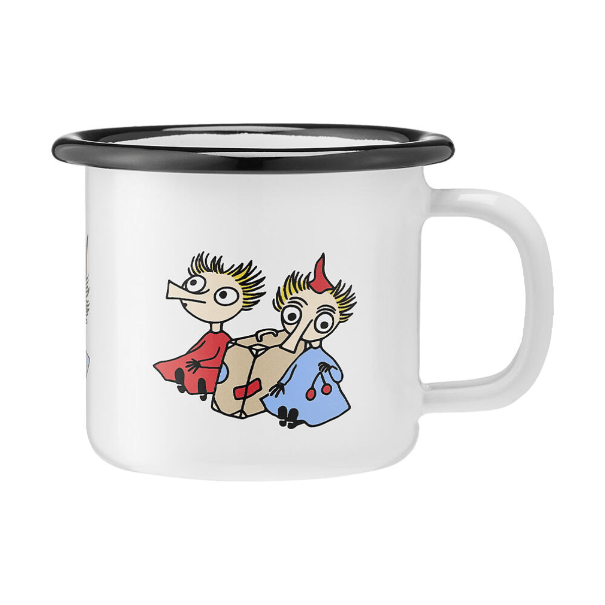 Mummikopp Emalje - Tufsla og Visla 1,5dl