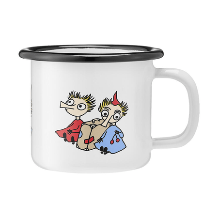 Mummikopp Emalje - Tufsla og Visla 1,5dl