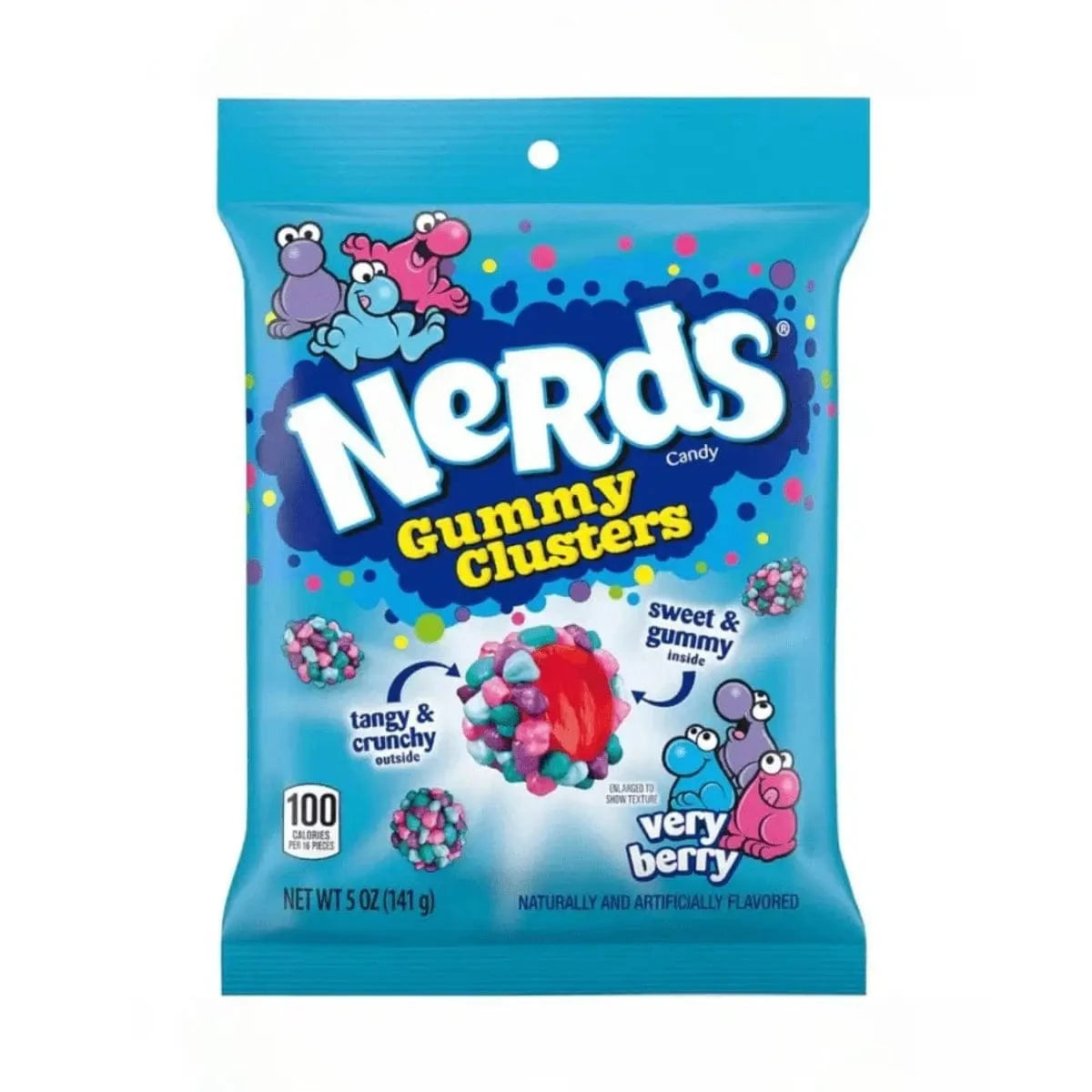 NERDS Gummy Clusters Very Berry 141g