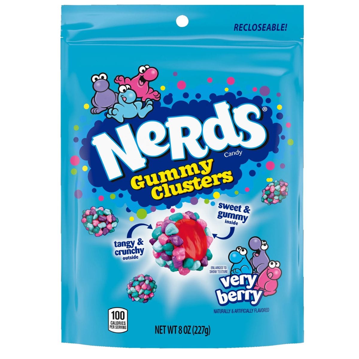 Nerds Gummy Clusters Very Berry 227g