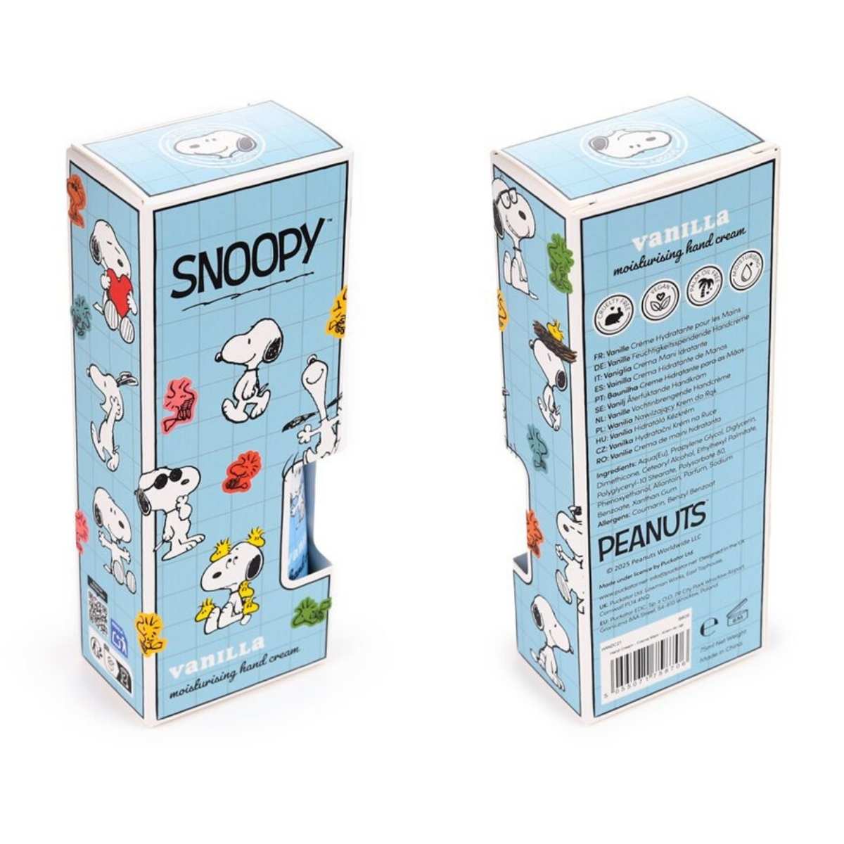 Peanuts Snoopy Håndkrem 75ml - Vanilje