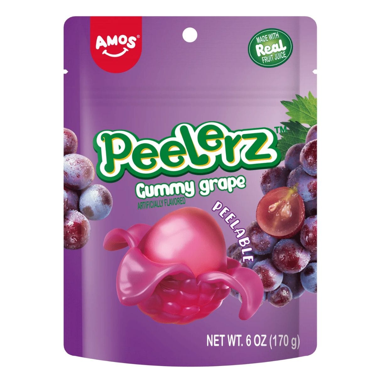 Peelerz Gummy Grape 170g