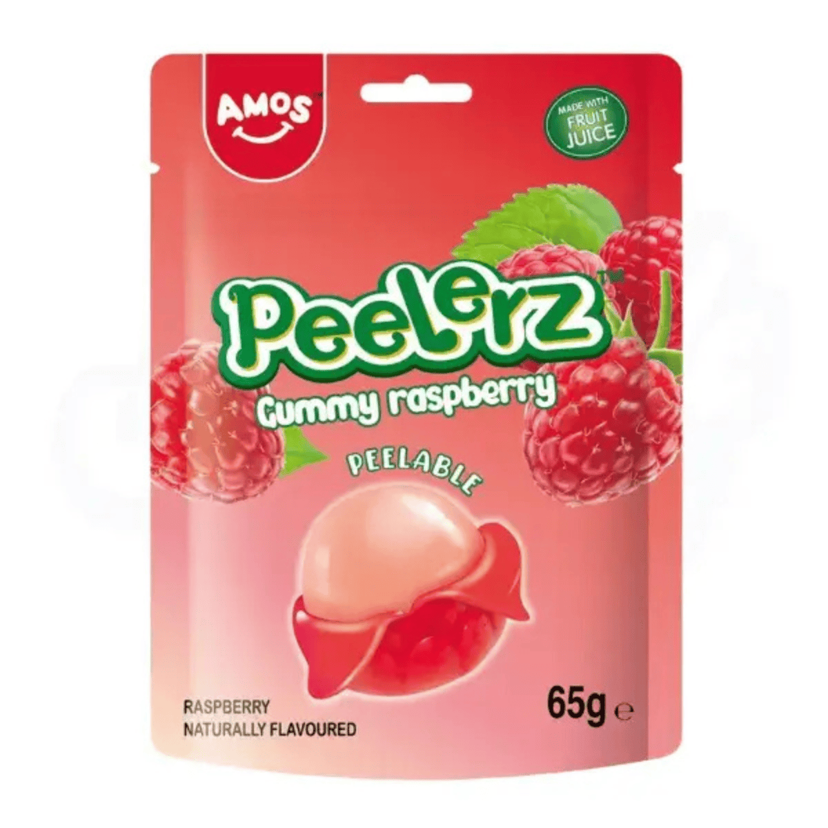 Peelerz Gummy Raspberry 65g