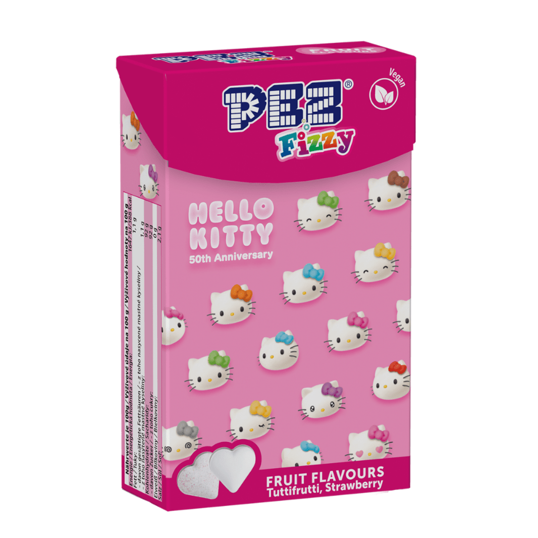 Pez Fizzy Hello Kitty Flip Top Box 30g