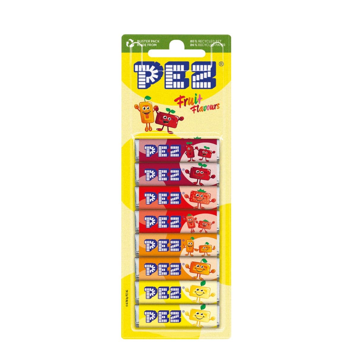 PEZ Fruit Mix Refills 8 pk