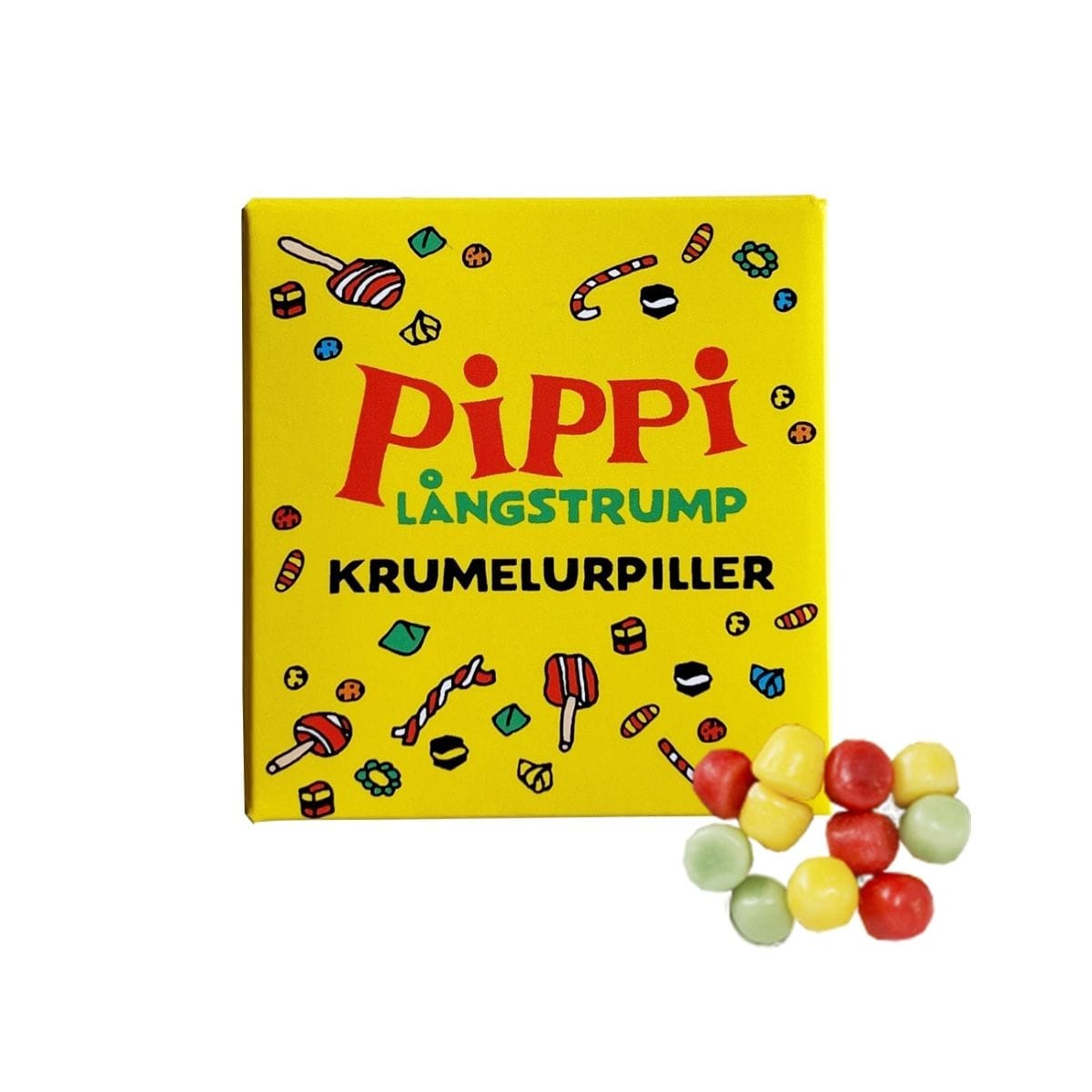 Pippi Langstrømpe Krumelurpiller 20g
