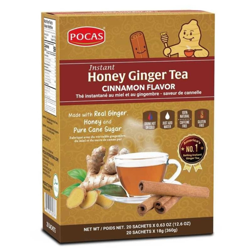 Pocas Instant Honey Ginger Tea Cinnamon 360g