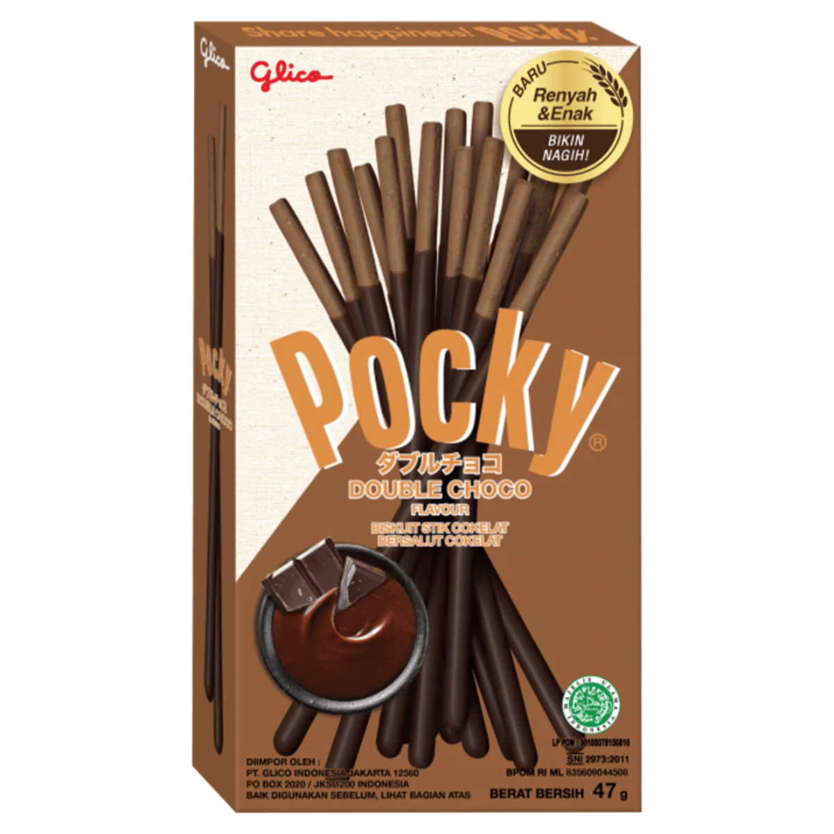 Pocky Double Choco 47g