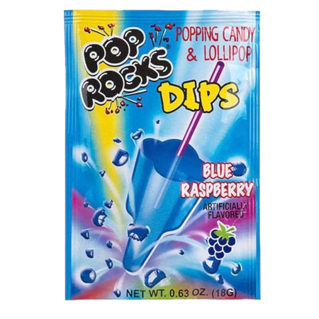 Pop Rocks Dips Blue Raspberry 18g