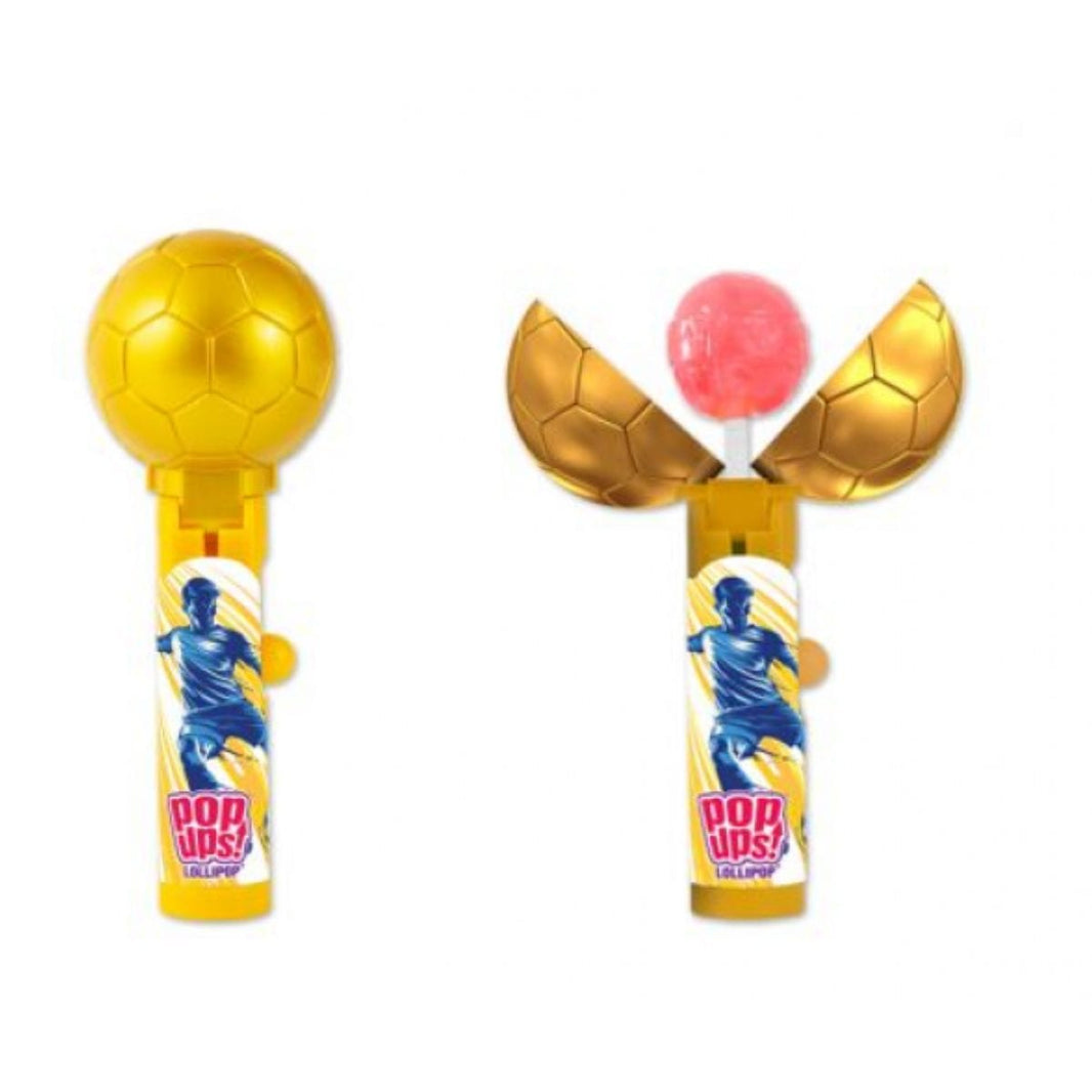 Pop Ups Lolly Football 10g
