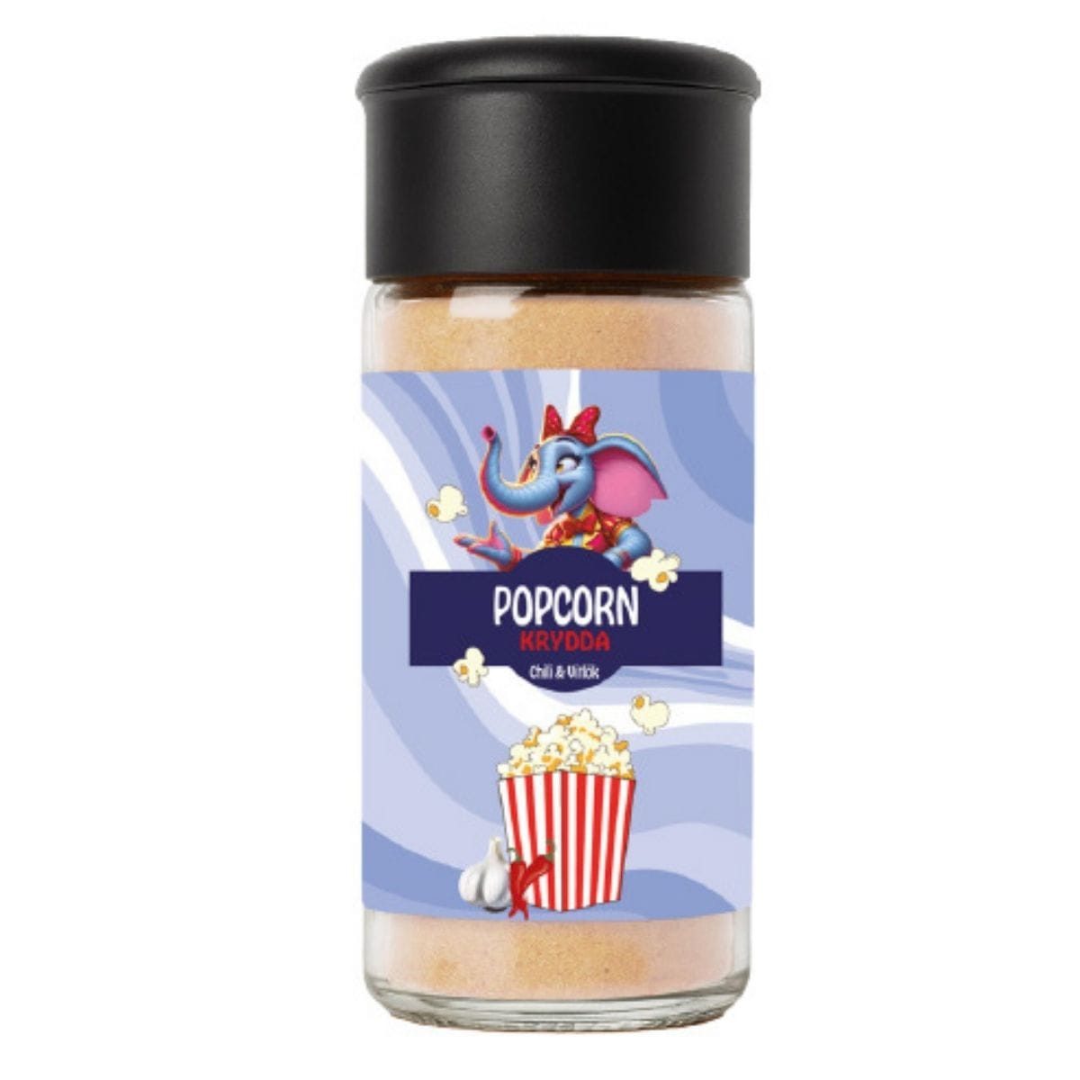 Popcornkrydder Chili & Hvitløk 30g