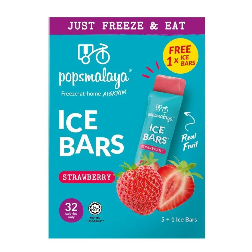 Popsmalaya Sorbet Ice-bar Strawberry 270ml