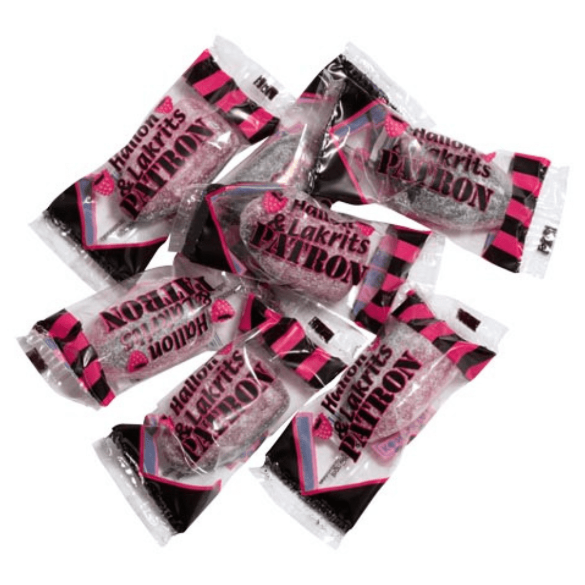 Pose med Patroner Lakrits/Hallon 15stk