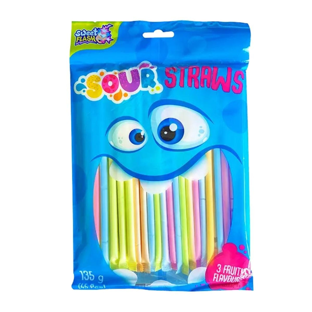 Powder Sour Straws 135g