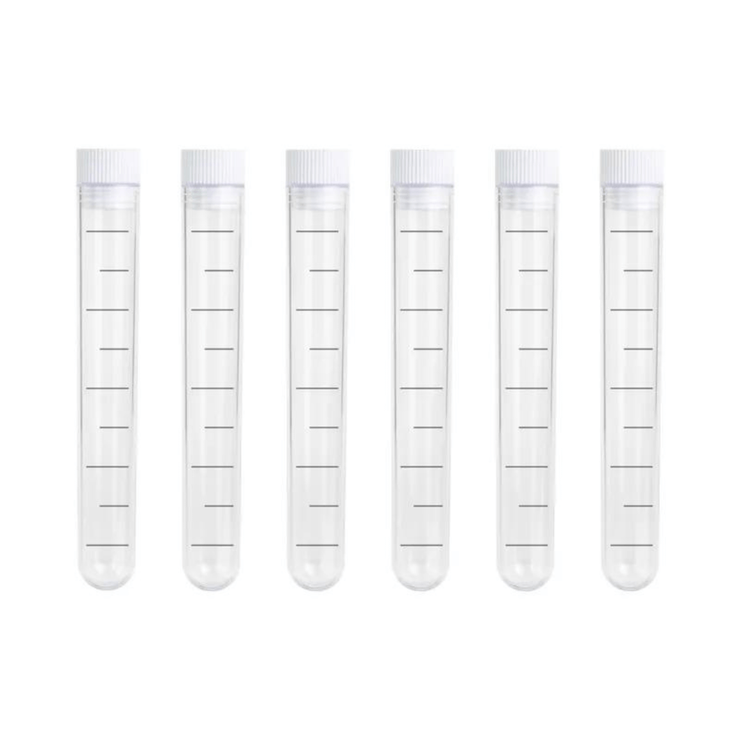 Prøverør Shotglass 13ml - 6stk