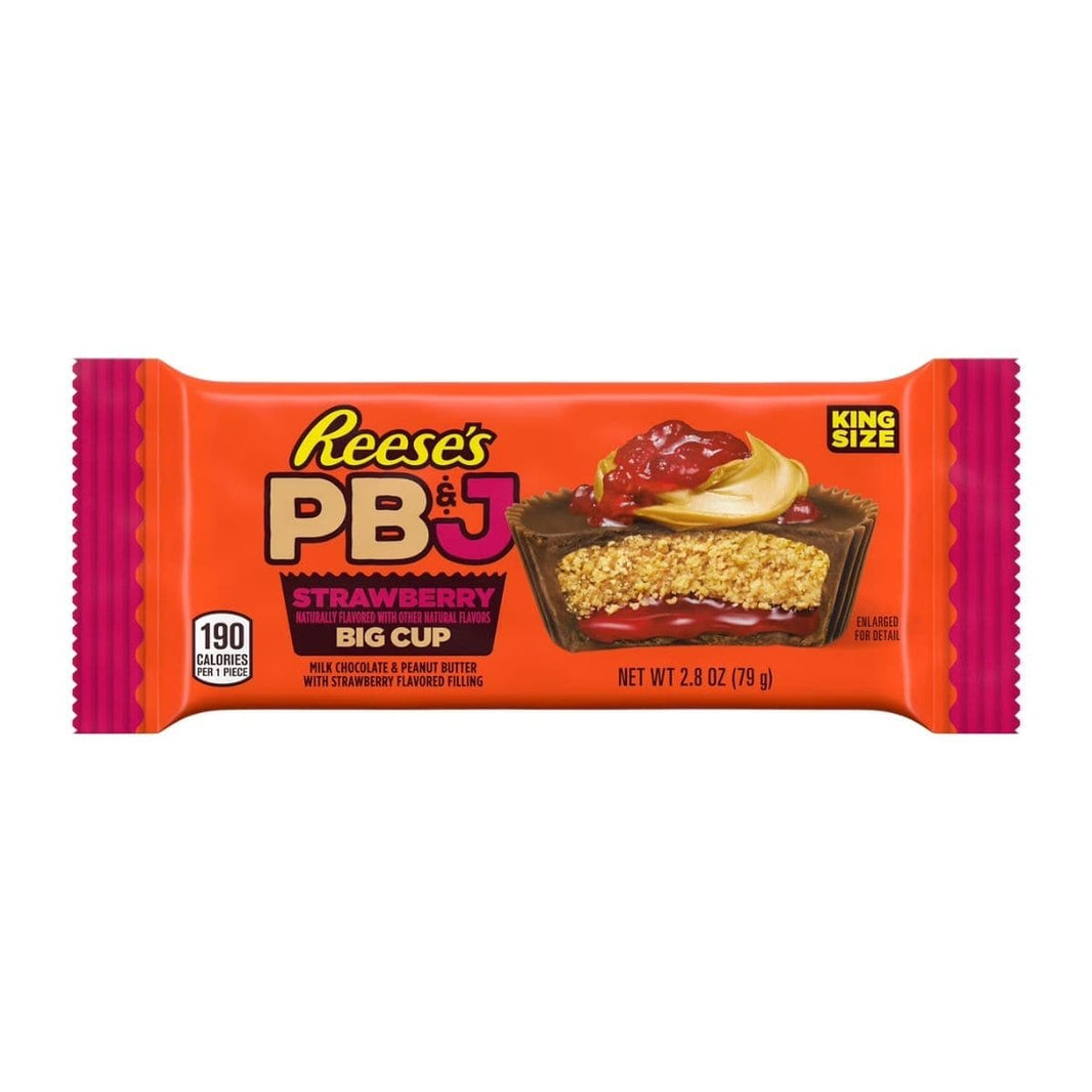 Reese's Big Cup PB&J Strawberry Milk Chocolate 79g