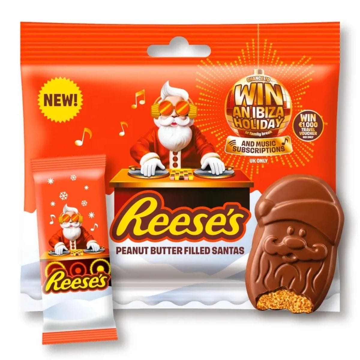 Reese's Peanut Butter Santa Bag 55g