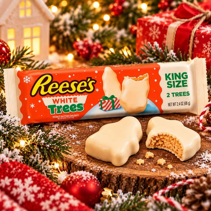 Reese's White Chocolate & Peanut Butter Trees King Size 86g