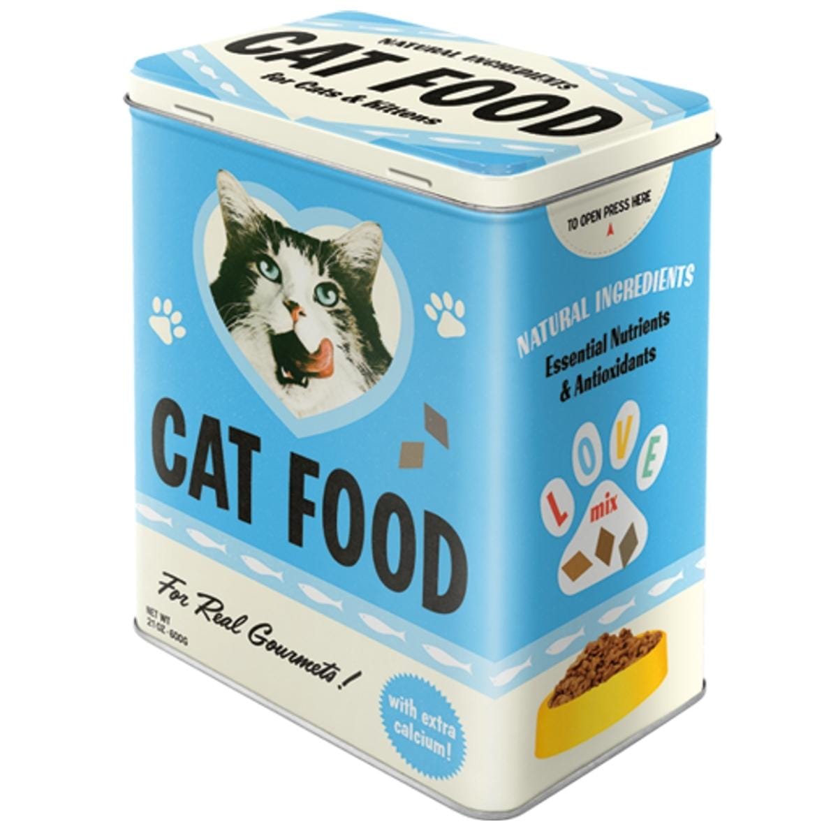 Retroboks Cat Food Love Mix
