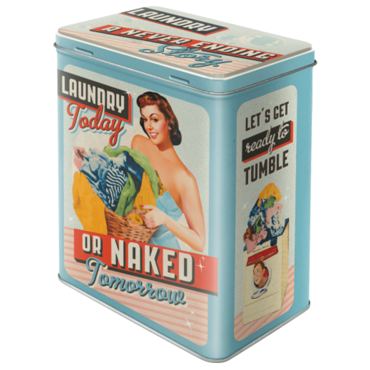 Retroboks Laundry Today or Naked Tomorrow
