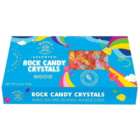 Rock Candy Crystals Assorted 70g