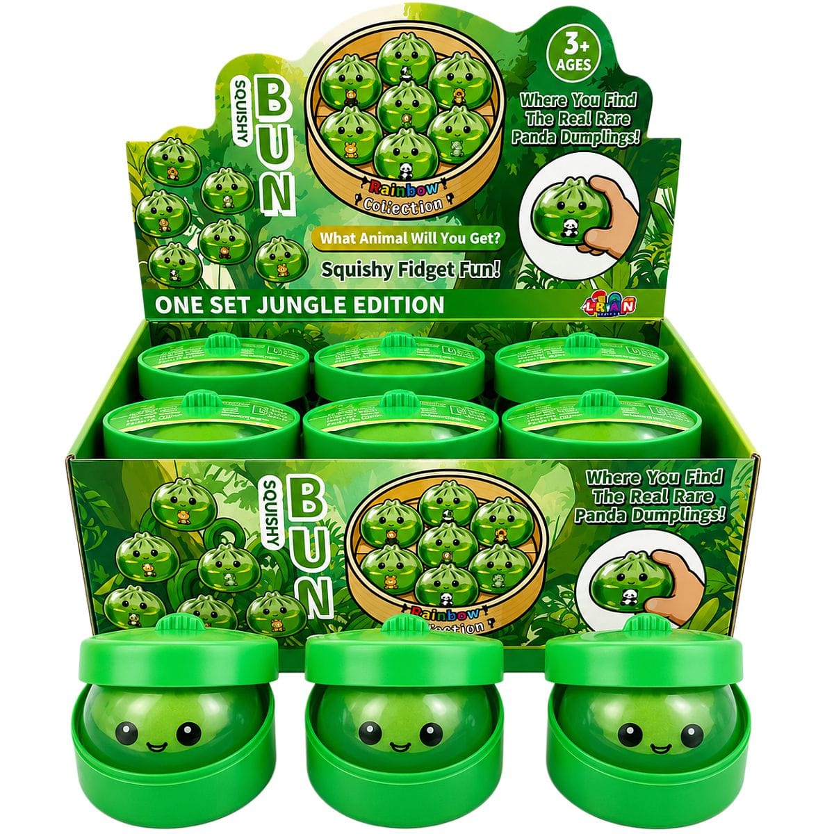 Squishy Dumpling Mystery Jungle
