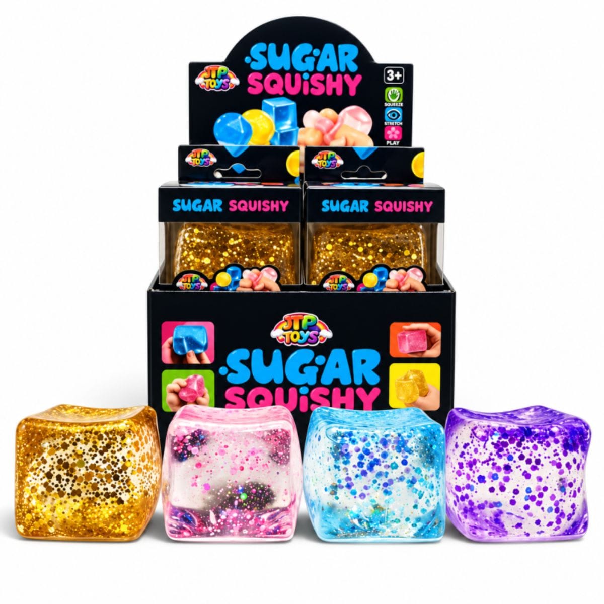 Squishy Sugar Cube Glitter