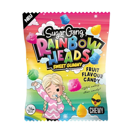 SugarGang Rainbow Heads 90g