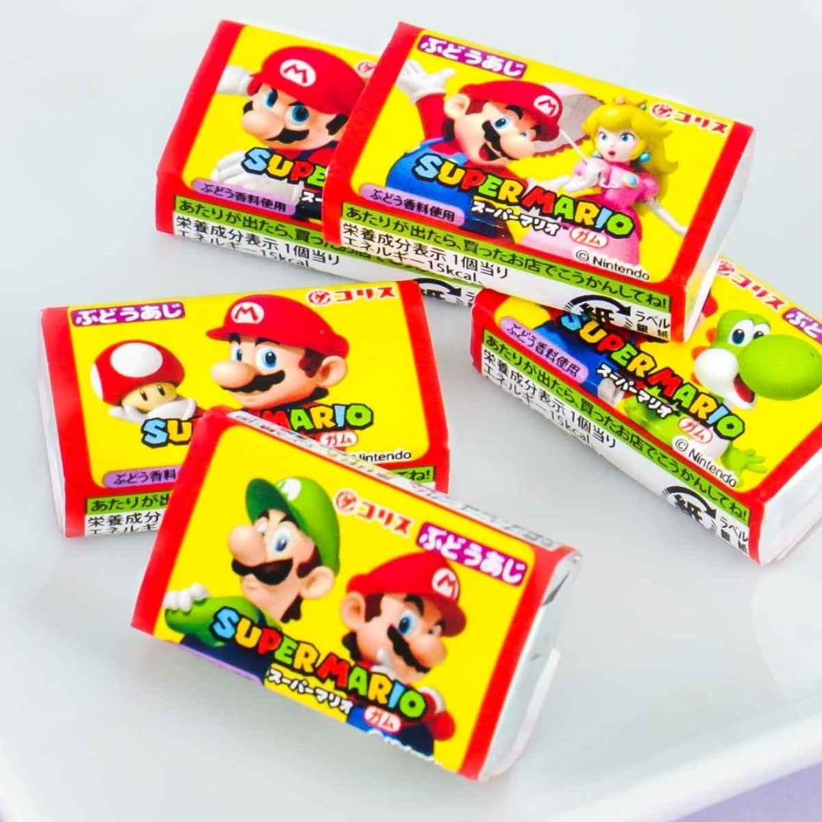 Super Mario Chewing Gum 1stk