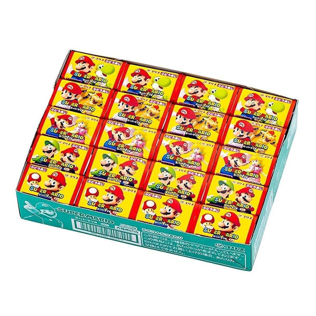 Super Mario Chewing Gum - 60stk (Hel eske)