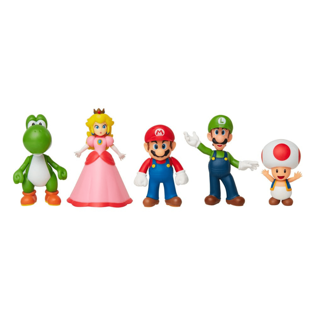 Super Mario & Friends Figurer 5stk