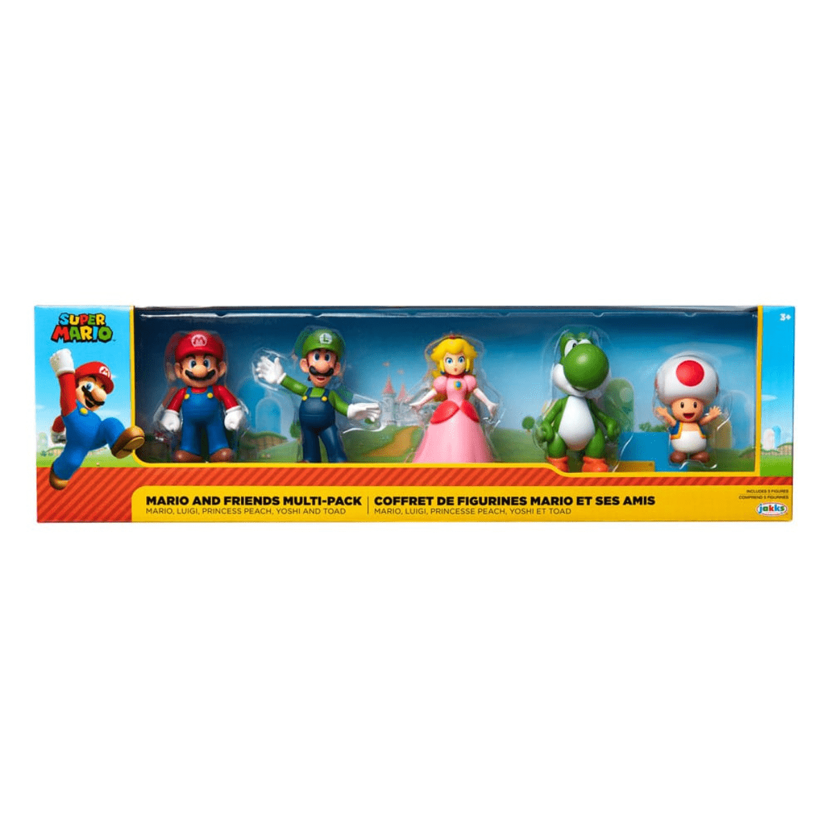 Super Mario & Friends Figurer 5stk
