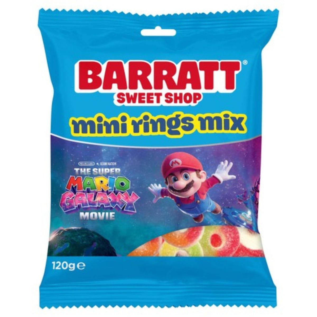 Super Mario Galaxy Mini Rings Mix 120g