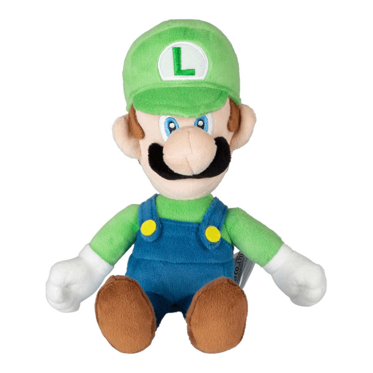 Super Mario- Luigi myk plysj 25cm