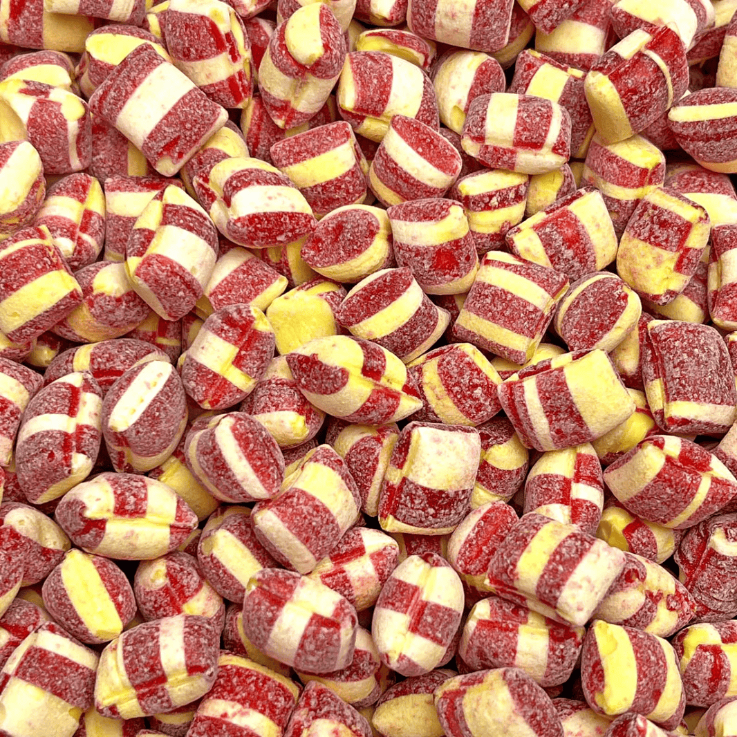 Sure Bringebær/Rabarbra Drops 200g