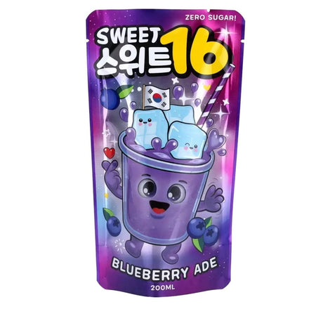 Sweet16 Blueberry Ade Zero Sugar 200ml