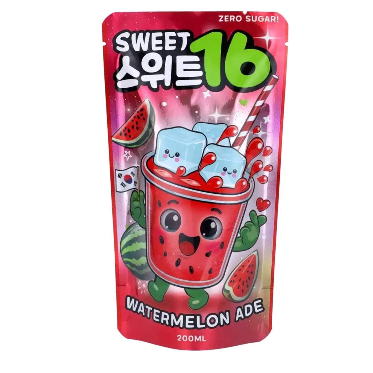 Sweet16 - Watermelon Ade Zero Sugar 200ml