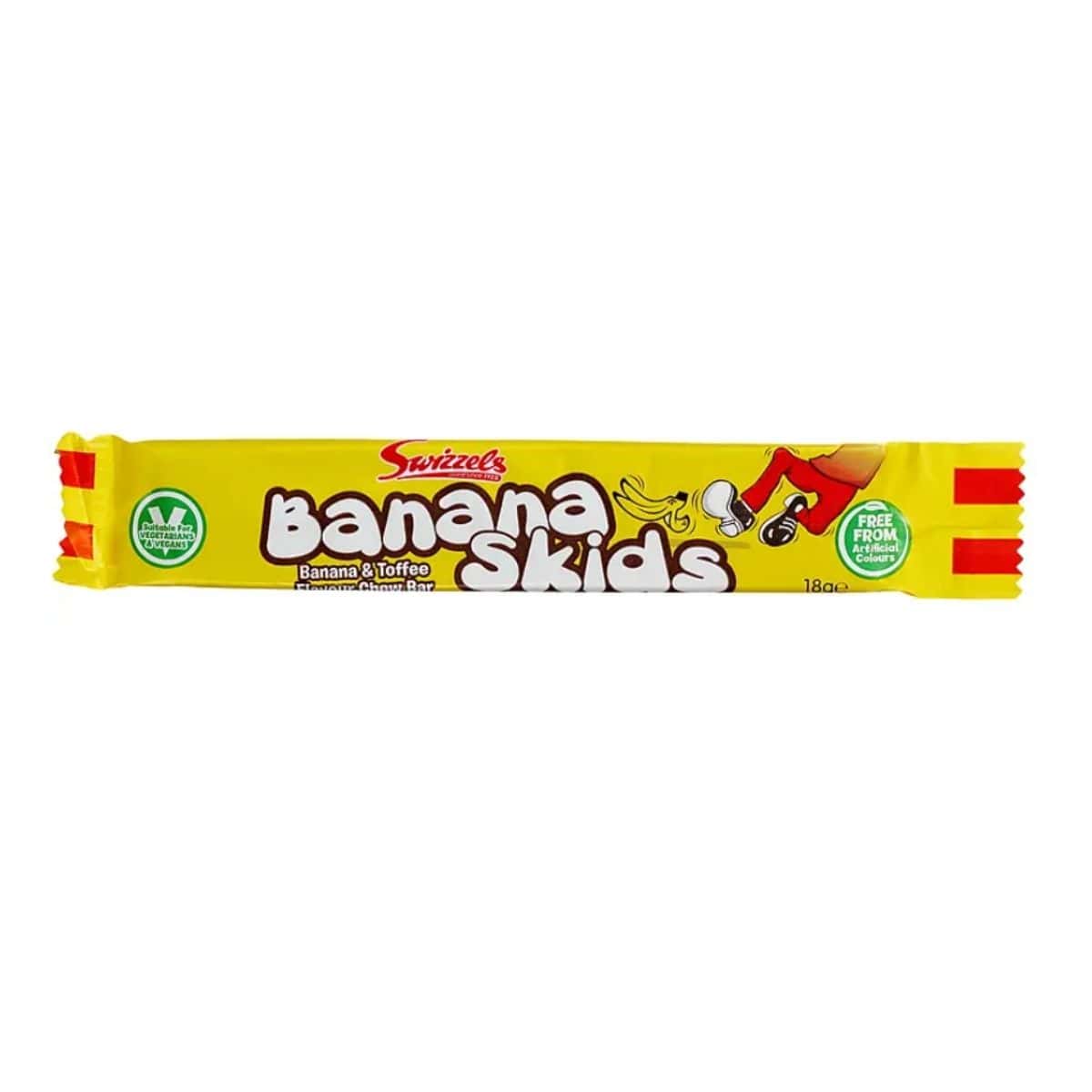 Swizzels Banana Skids 18g