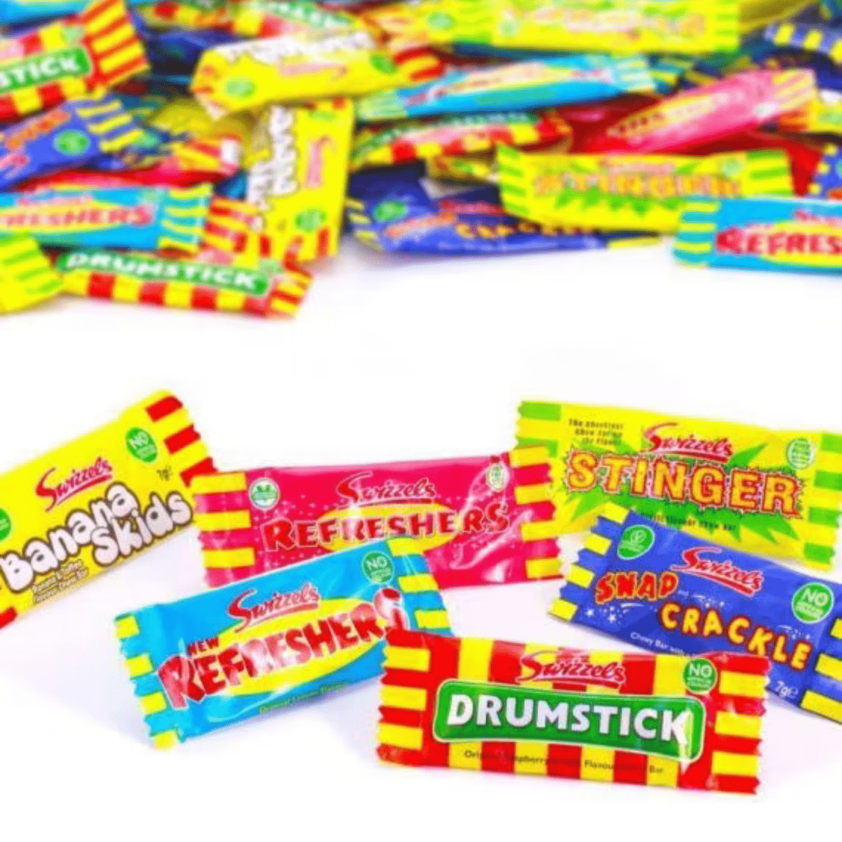 Swizzels Mini Chew Mix 200g – Blanda Drops AS
