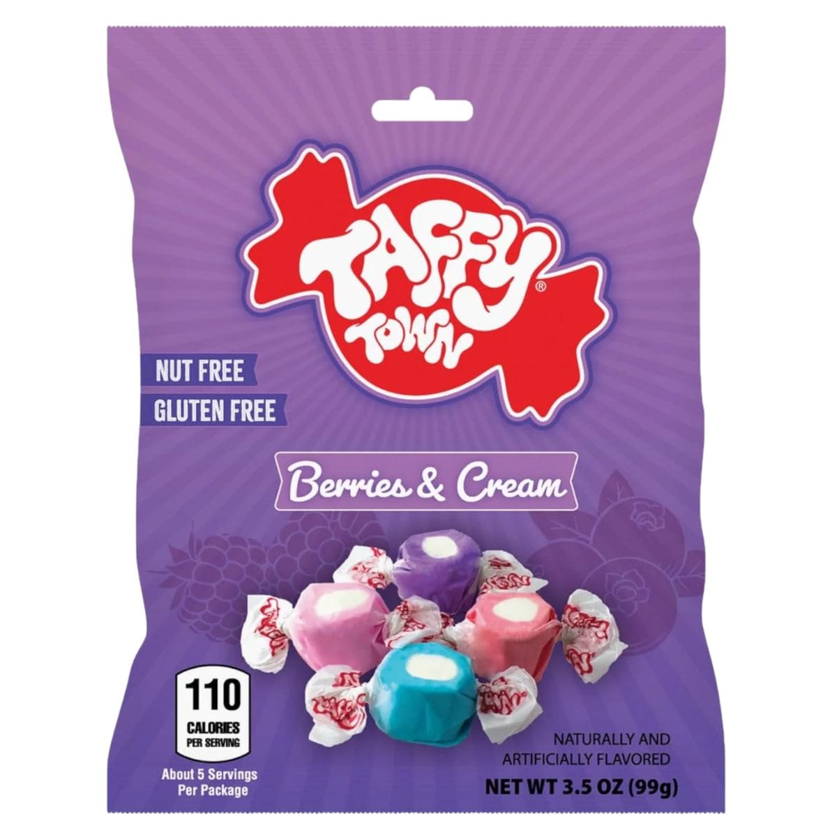 Taffy Town Berries & Creme 99g