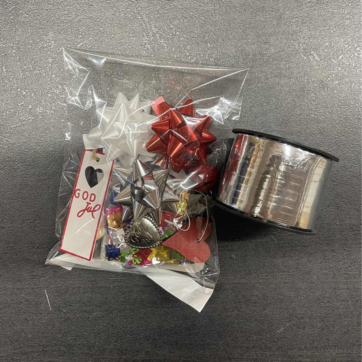 Tilbehør til Gaveinnpakning - Sølv