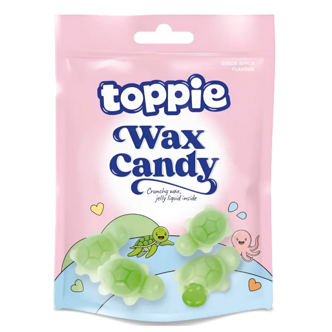 TOPPIE Wax Candy Turtles Green Apple 40g