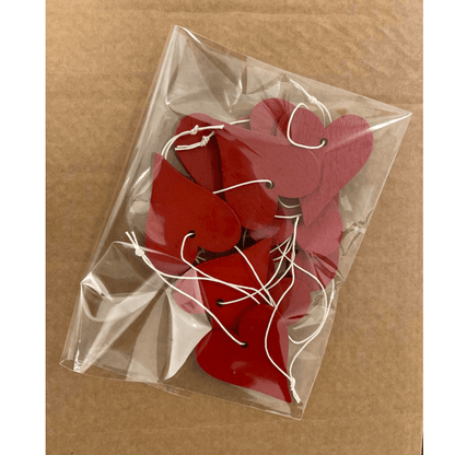 Trehjerter Rød 10pk