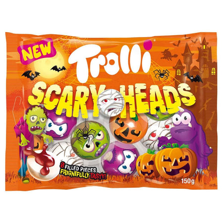Trolli Scary Heads 150g