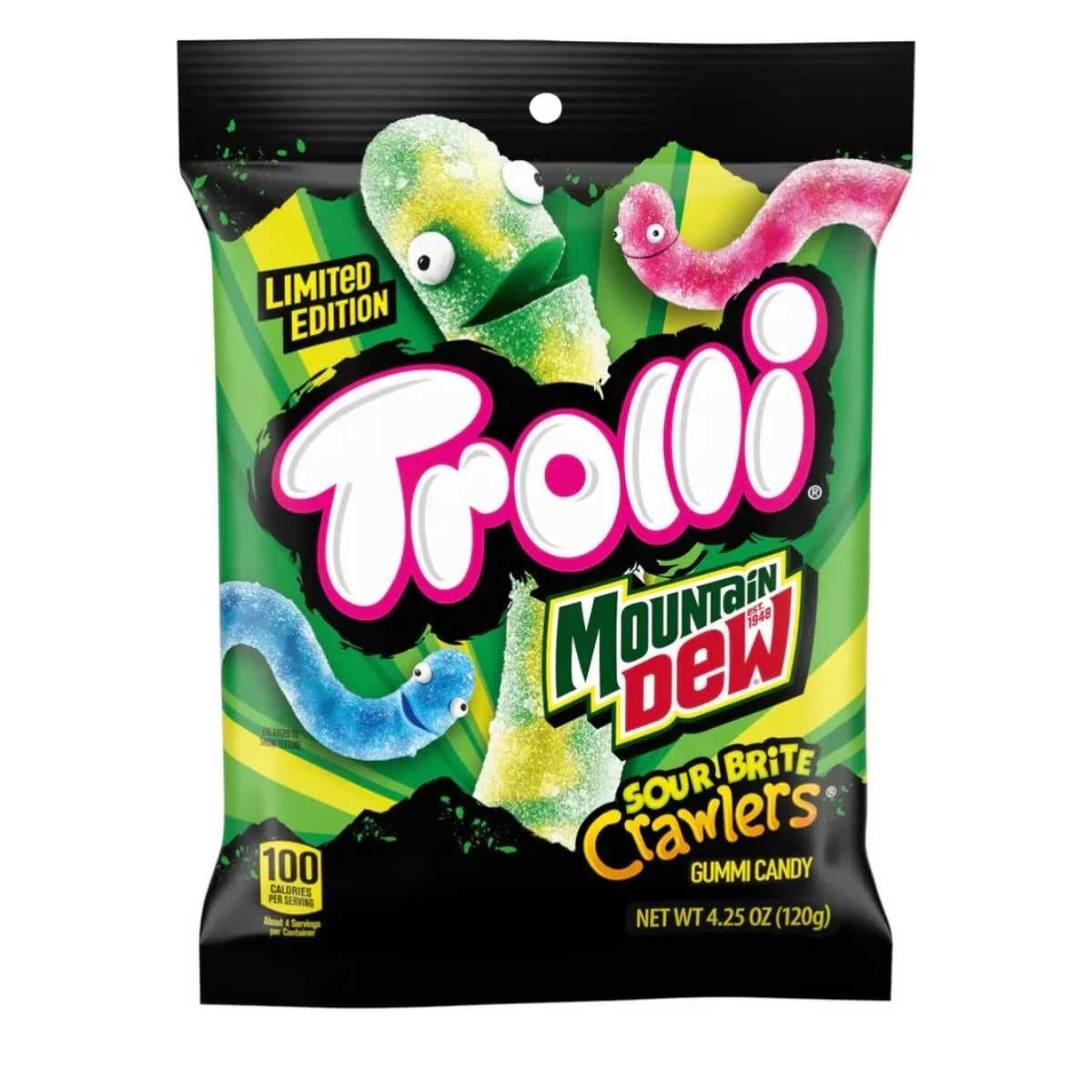 Trolli Sour Mountain Dew Crawlers 120g