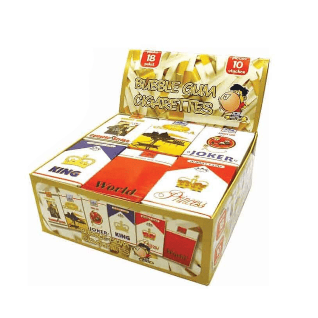 Tyggegummi Sigaretter 18pk - Hel eske