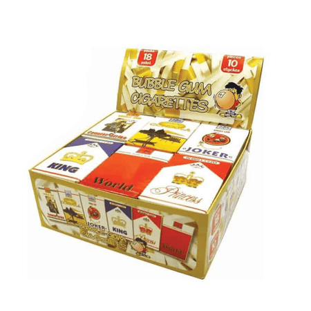 Tyggegummi Sigaretter 18pk - Hel eske