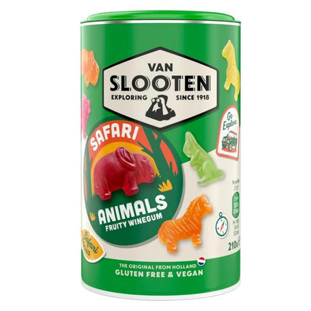 Van Slooten Fruit Animals Safari 210g
