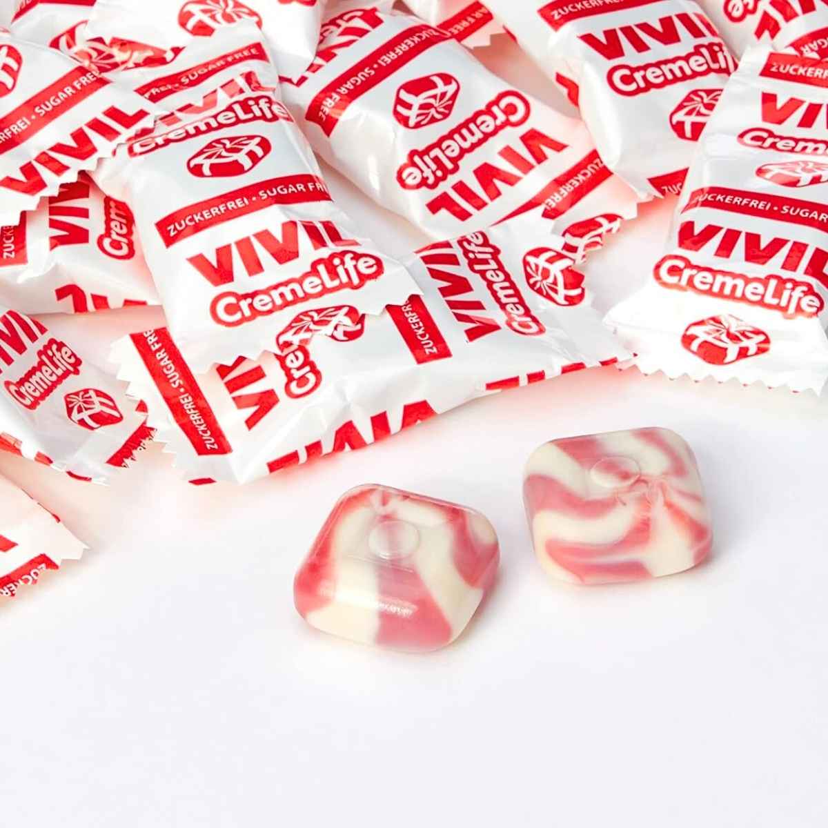 Vivil Drops Jordbær Sukkerfrie 25stk